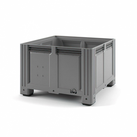 Контейнер iBox сплошной на ножках 1130x1130x760 мм, 1130x1130x760 мм